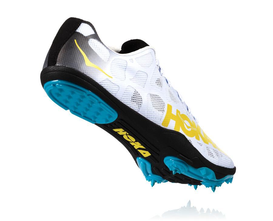 Hoka Australia One One Rocket X - Mens Spikes White - WXUAC-7912